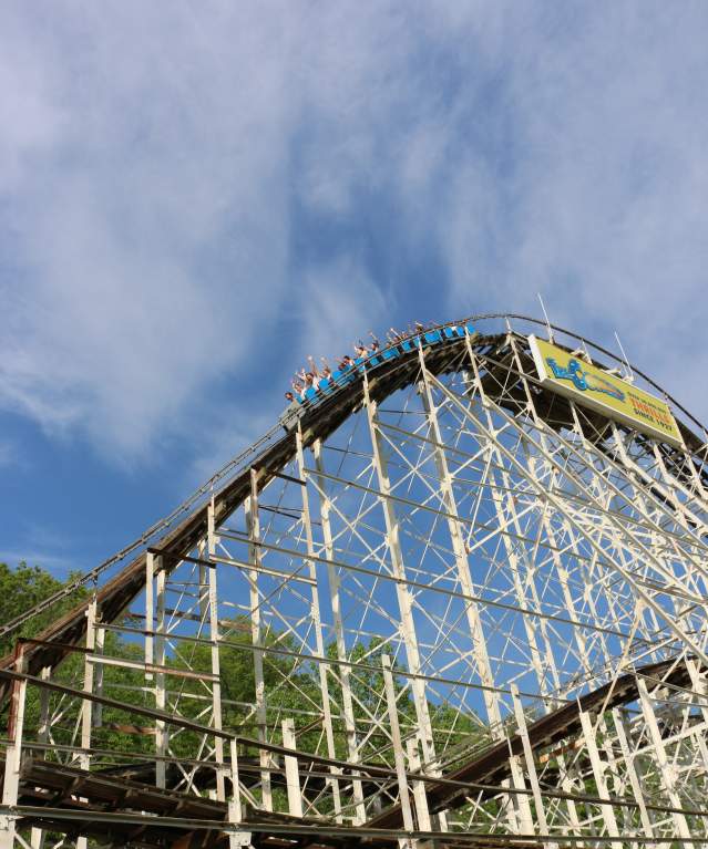 The Comet at Six Flags Great Escape