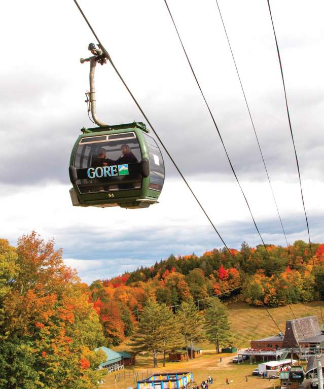 Gondola Ride at Gore Mountain