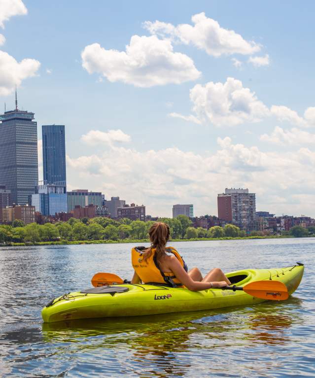 Kayaking in Boston