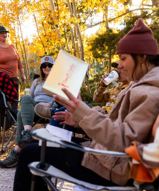 Eating Donells and Camping on Casper Mountain