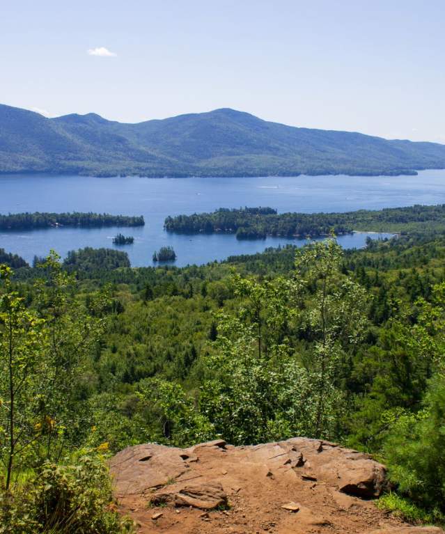 View of Lake George from The Pinnacle summit