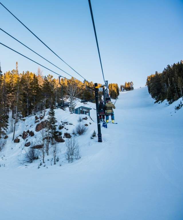 Ski Lift at Hogadon