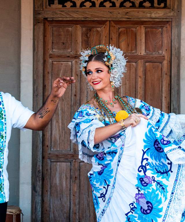 traditional dress panama Panamanian for Girls Available in various sizes and colors Discover Azuero Peninsula: Panamá's Folklore