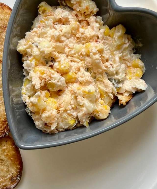Creamy corn dip