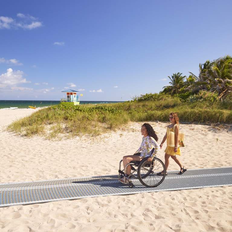 Wheelchair image from new campaign