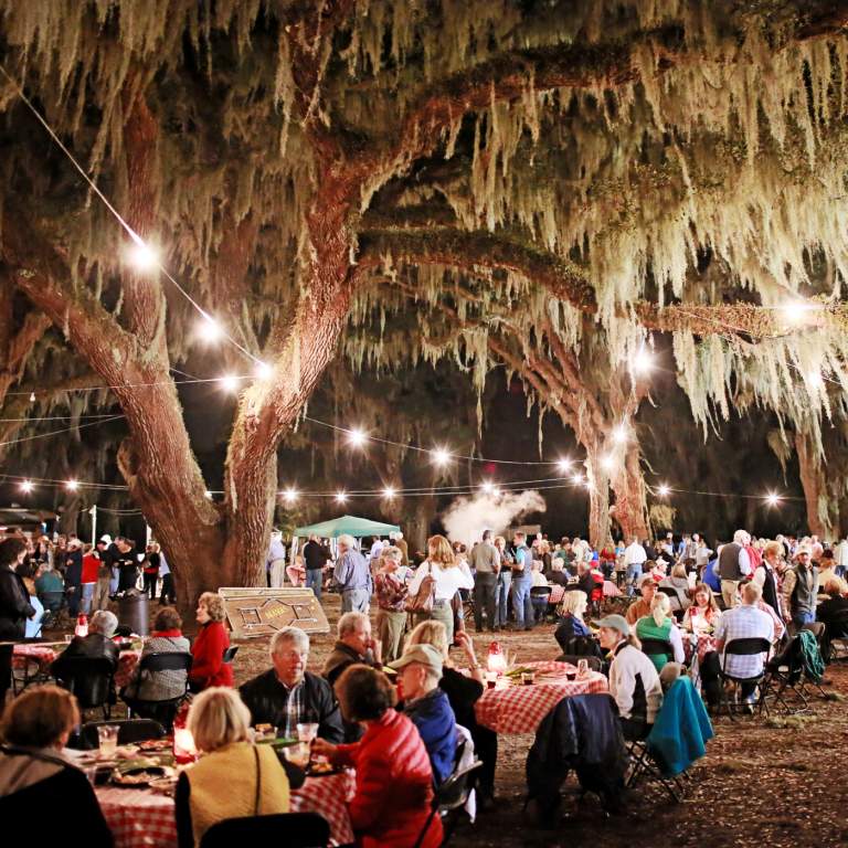 Land Trust Oyster Roast on St. Simons Island