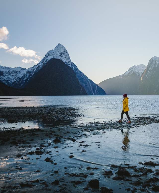 Winter in Milford Sound