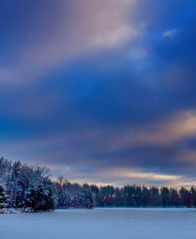 Winter Views on Lake Joanis in the Stevens Point Area, by Bob Mosier.