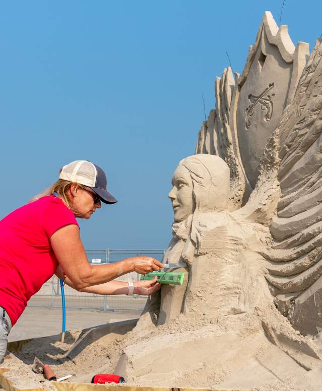 Master Solo Sculptor Texas SandFest 2025