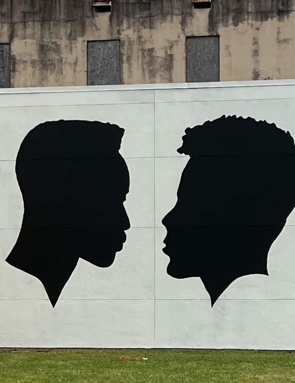 barbershop mural