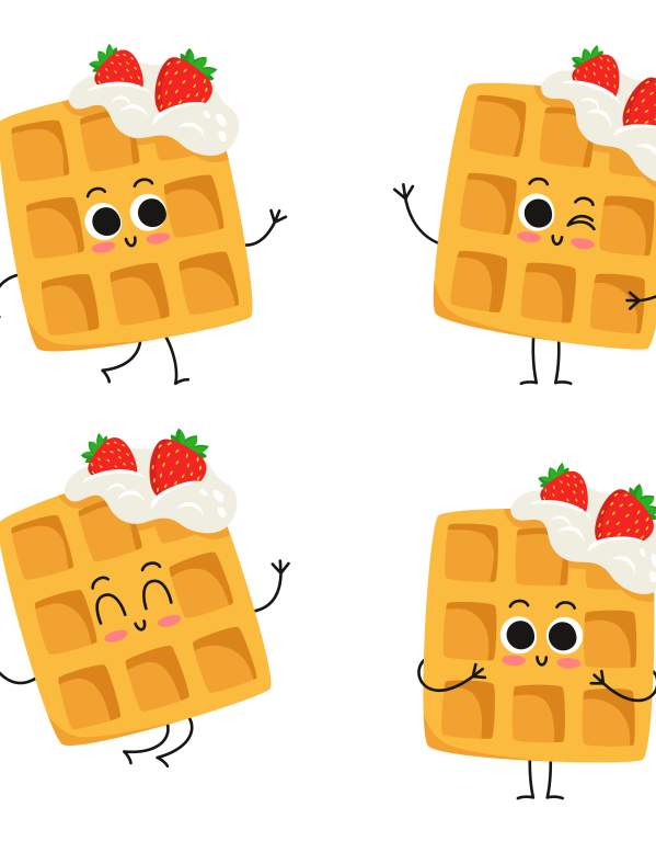 I love waffles