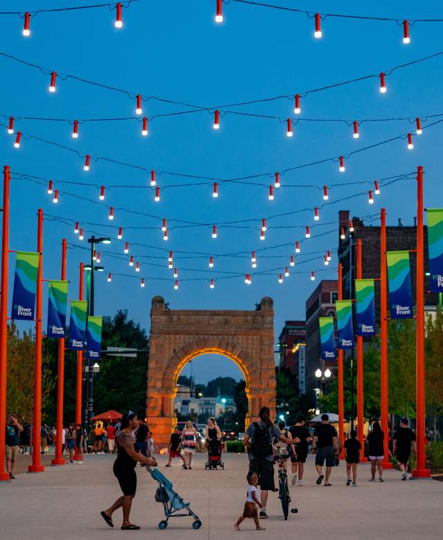 Gene Leahy Mall at The RiverFront