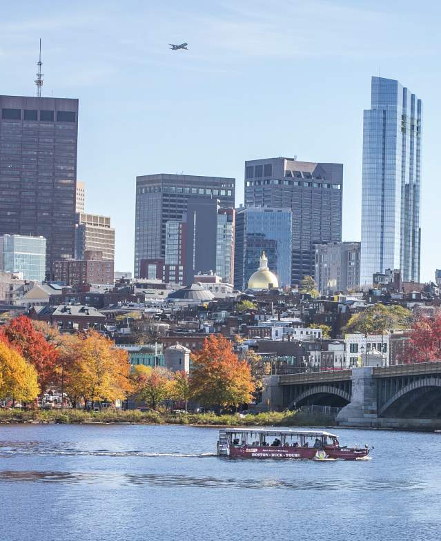 Duck Boat on the Charles River