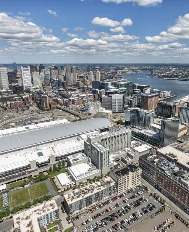 Boston Convention & Exhibition Center aerial