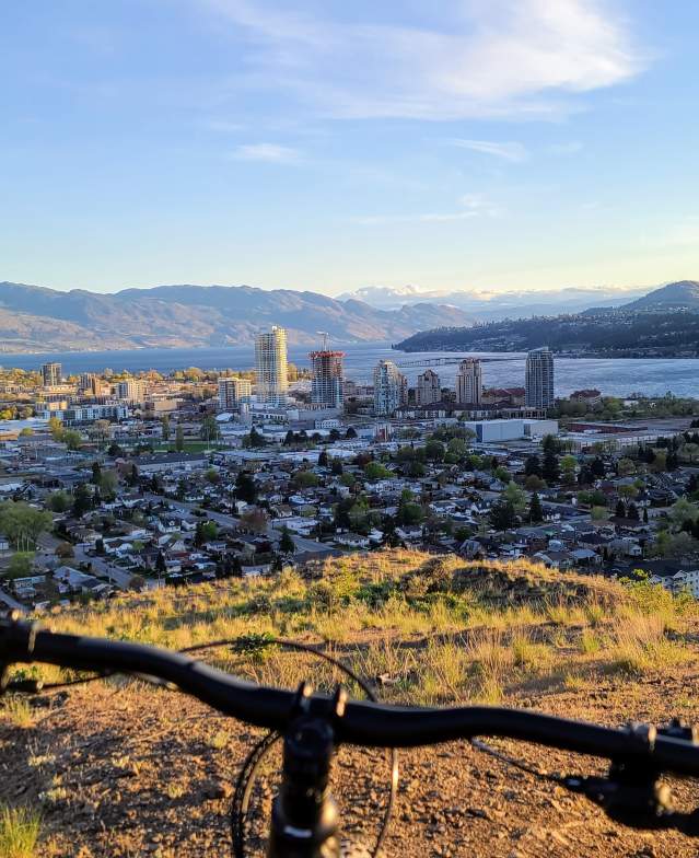 Spring View from Knox Mountain Park
