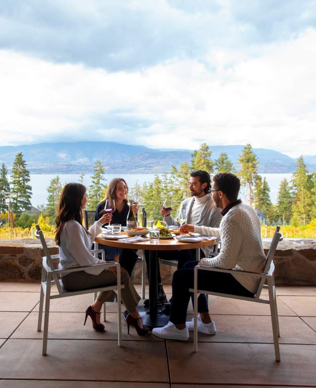 Group Dining at Home Block Restaurant CedarCreek Estate Winery