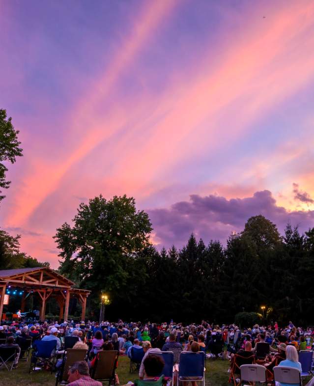 Caramoor Summer Sunset