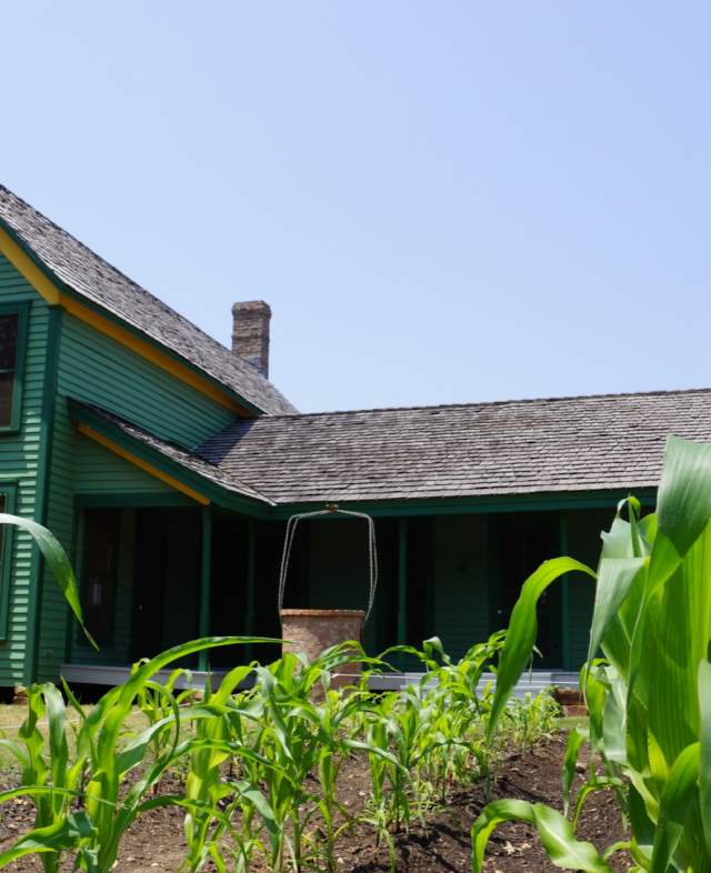 View of Historic Nash Farm in Grapevine, Texas