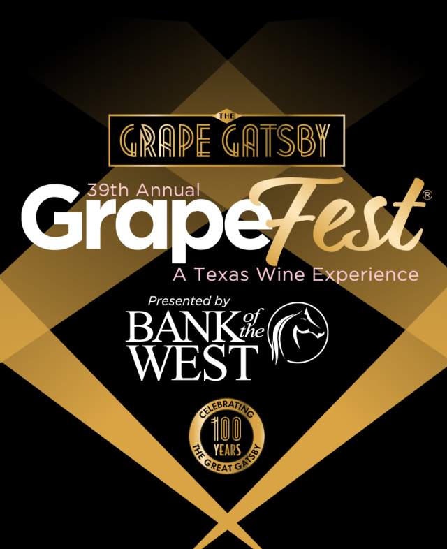 Header graphic for GrapeFest 2025 in Grapevine, Texas