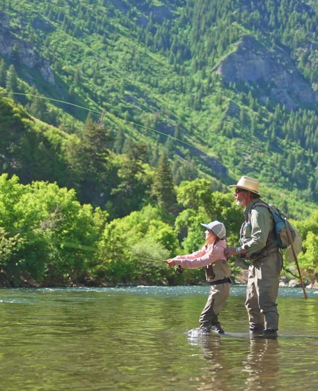 Fly Fishing the Provo River