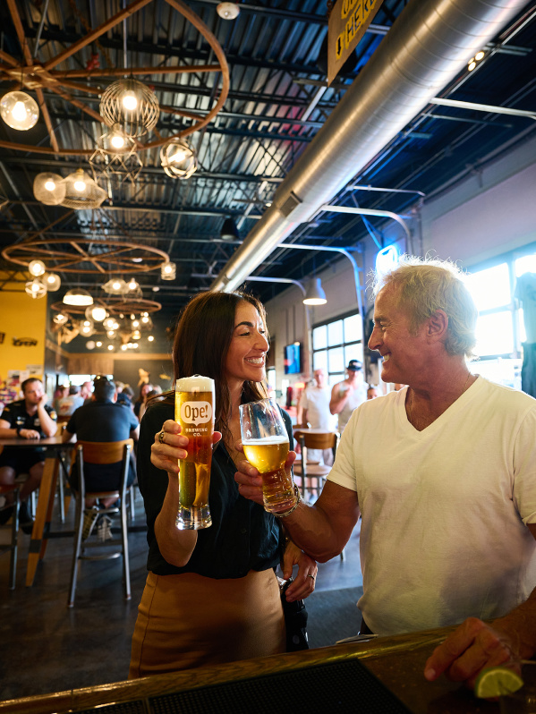 BCT Ope Taproom Cheers