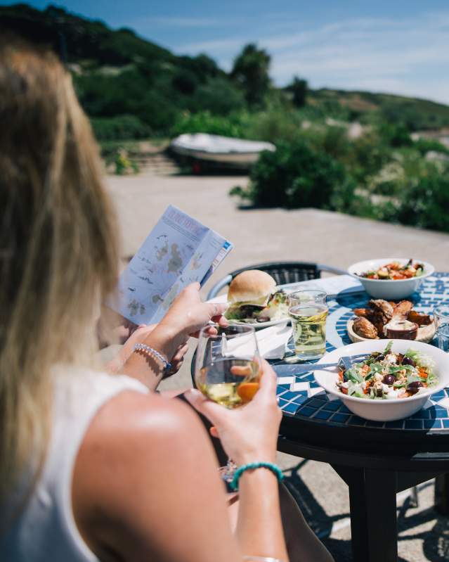 Dining at Dibble & Grub on St. Mary's