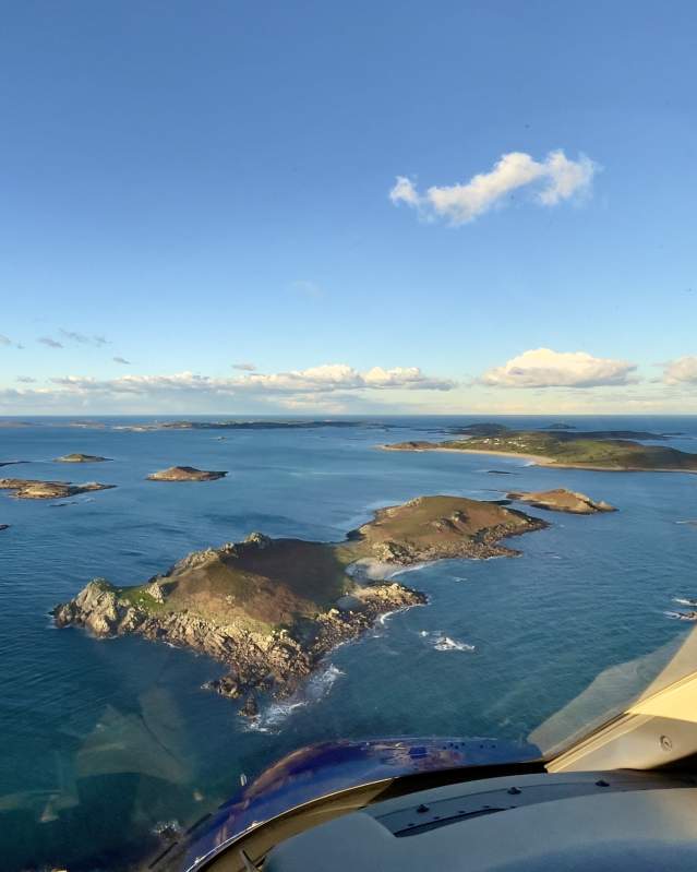 Flying with Penzance Helicopters