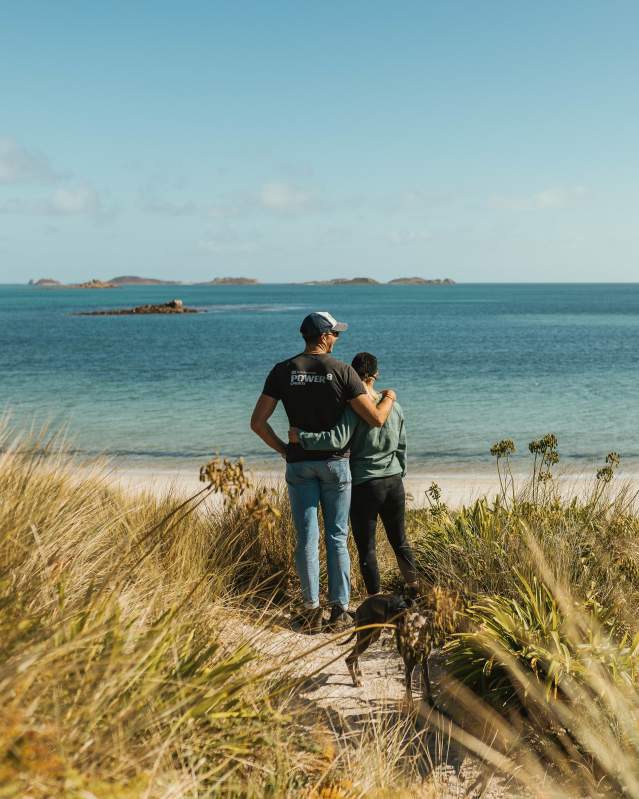 Couple on a beach
