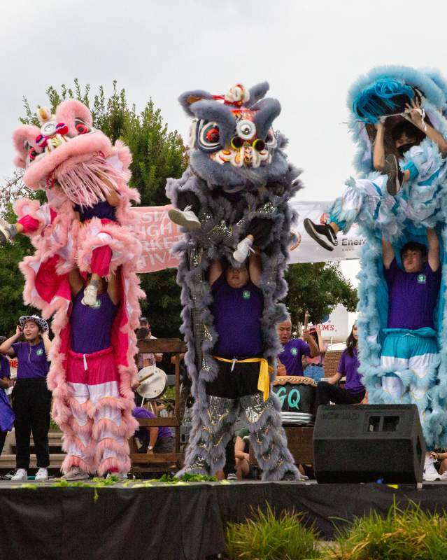 Asian Night Market Festival in the Asian District