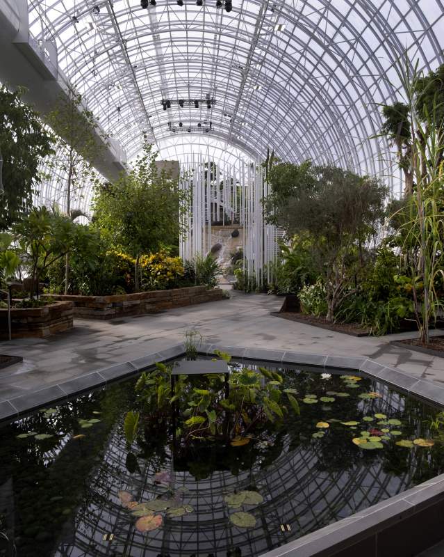Myriad Botanical Gardens Crystal Bridge Conservatory