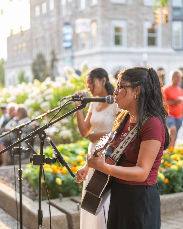 Street Performer Singer