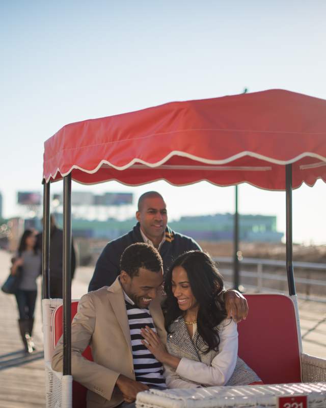 Boardwalk-Couple Rolling Chair