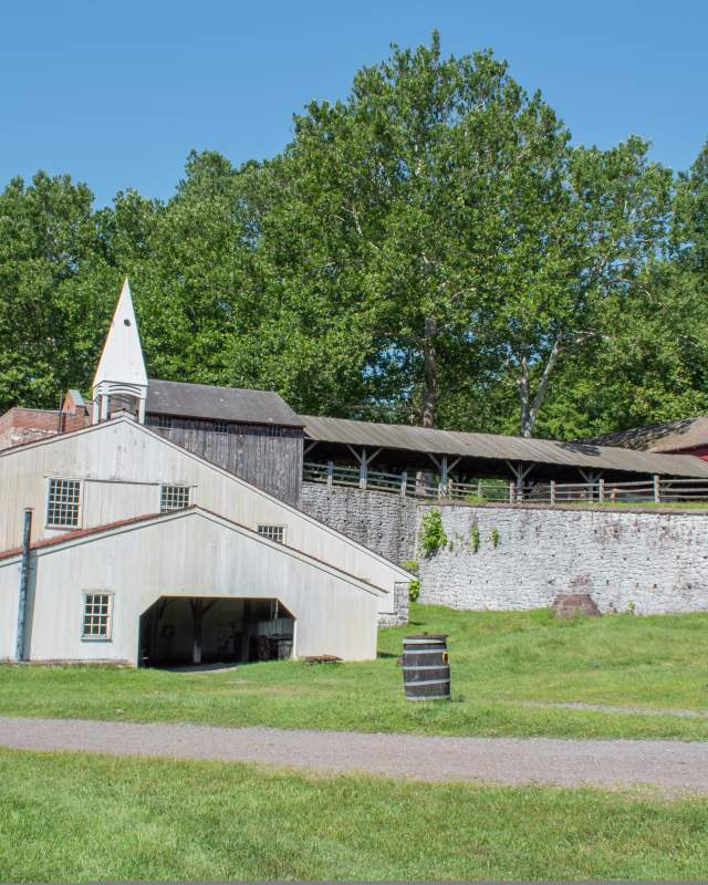 Historic buildings at Hopewell Furnace