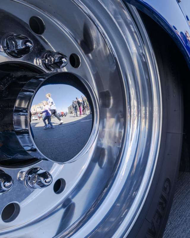 Cruiser Tire Closeup
