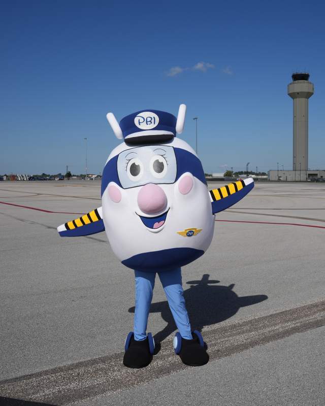 Airplane Mascot