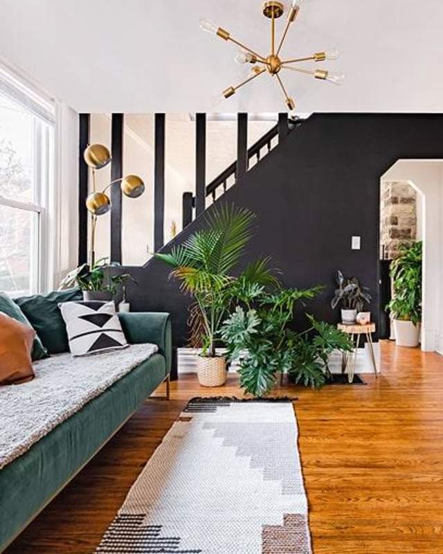 Interior of Short North Airbnb rental hosted by the Jungle House