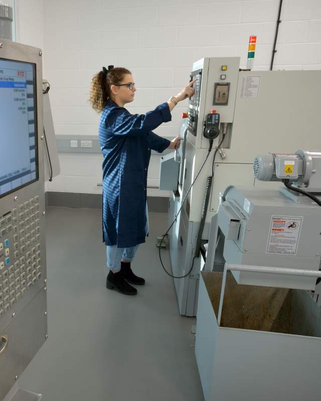 University of Bolton CNC machine