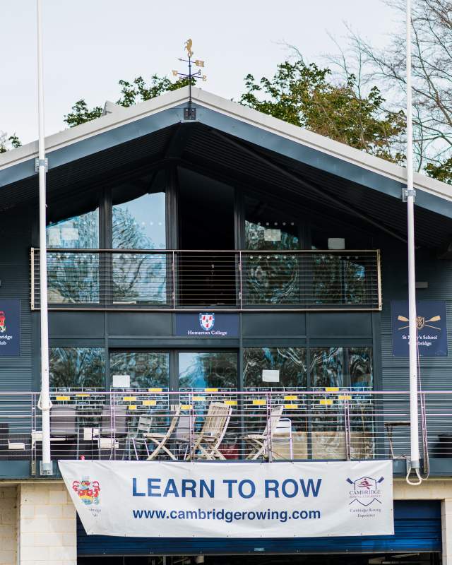 A Cambridge boathouse