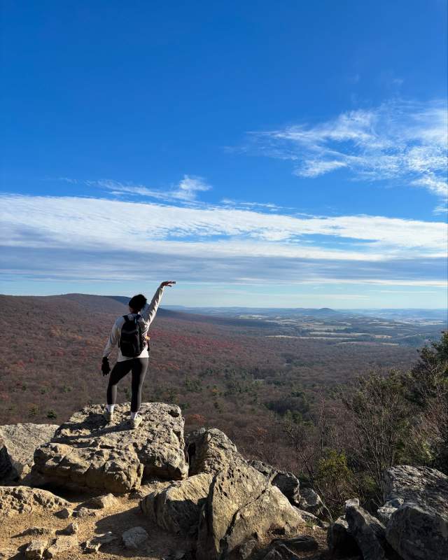 Winter Hiking at Hawk Mountain