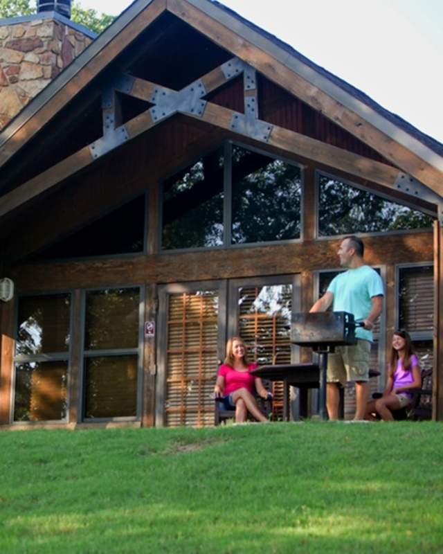 Keystone State Park Cabin in Sand Springs