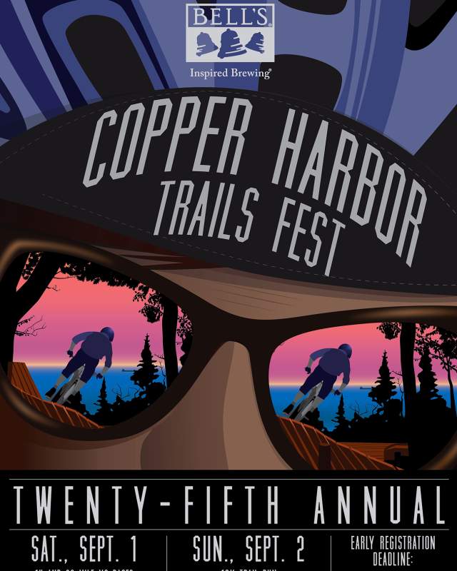 Copper Harbor Trails Fest Poster
