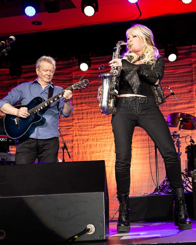 Mindi Abair and Peter White at Berks Jazz Fest