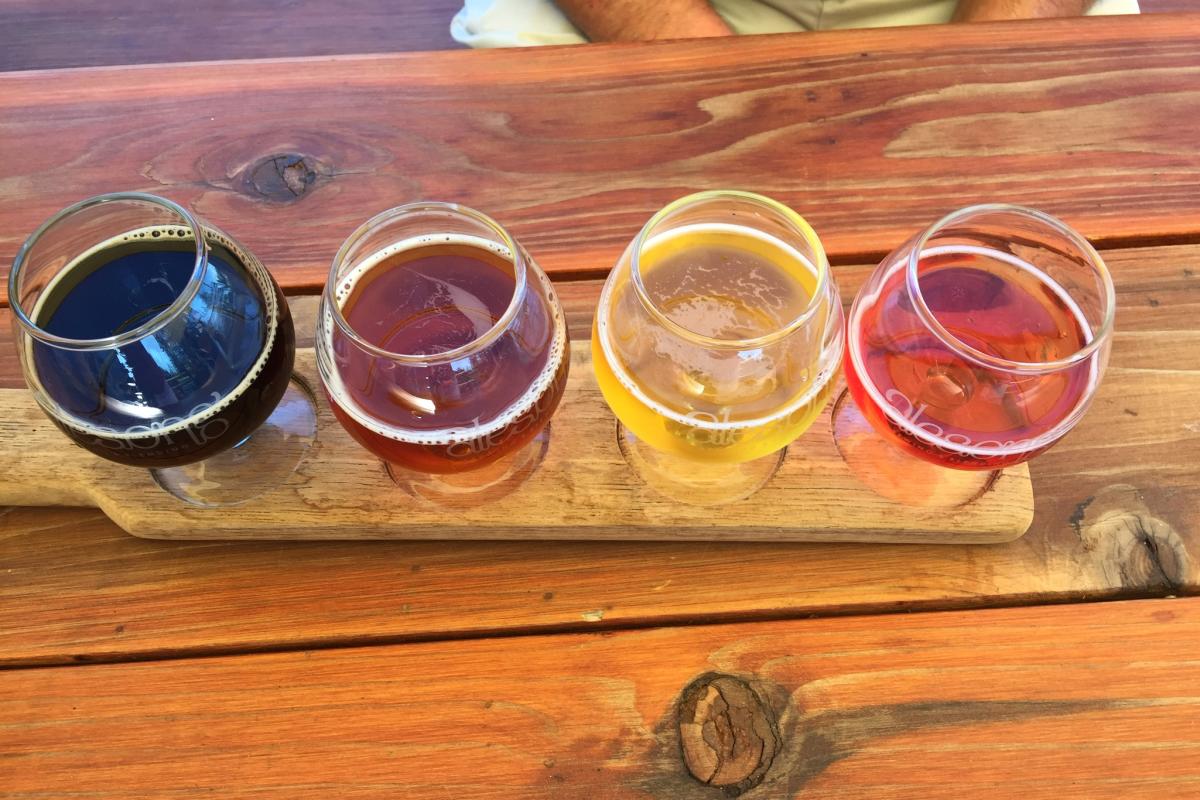 Alesong Beer Flight by Sally McAleer