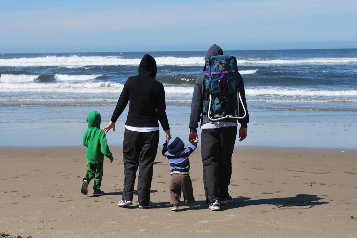 Beach Family