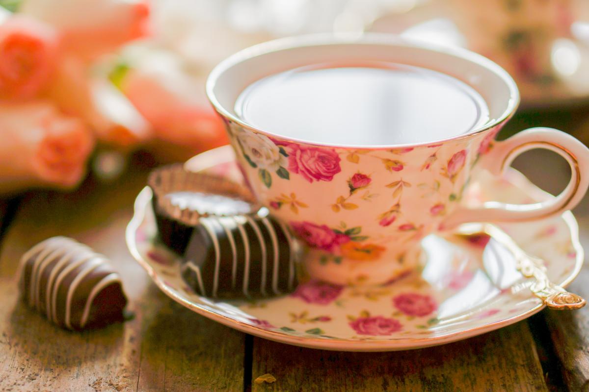 Tea and Chocolates for Valentine's Day