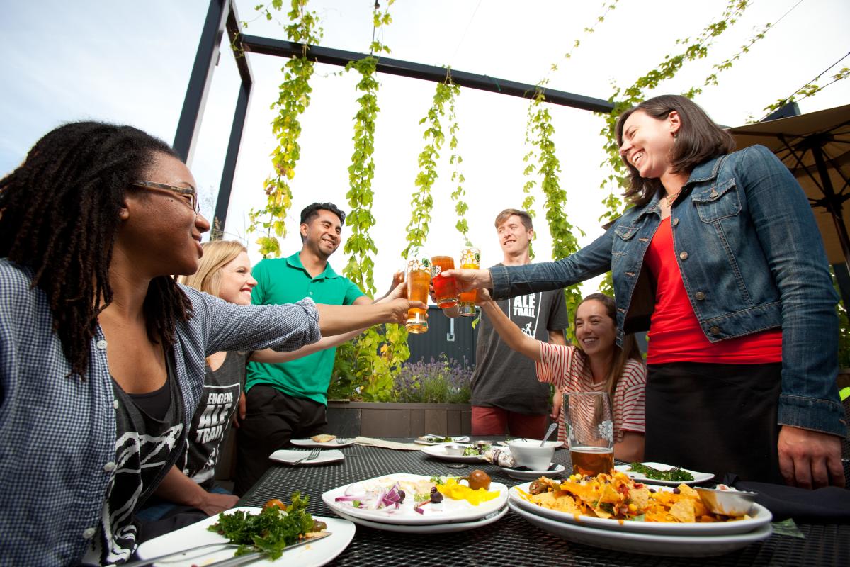 Eugene Ale Trail at Hop Valley Brewing Company by Eugene, Cascades & Coast