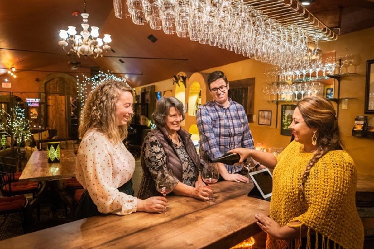 Pfeiffer wine tasting