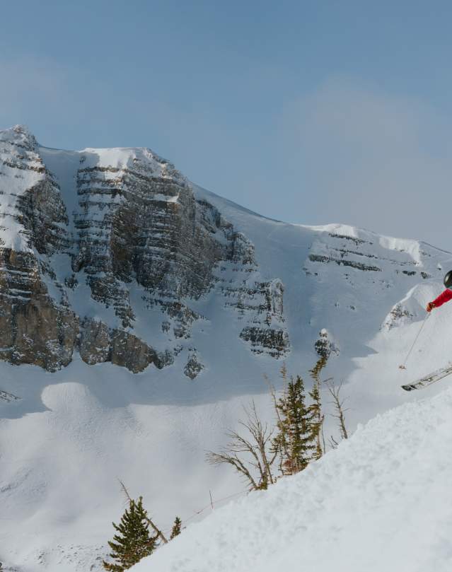 Jackson Hole Cody Rendezvous Bowl Skiing JHMR