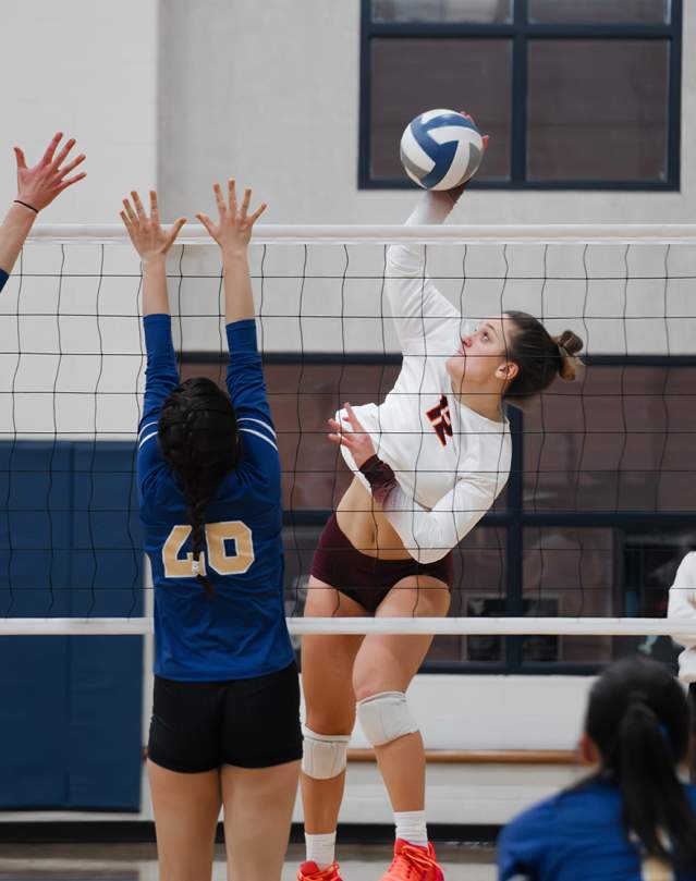 Volleyball in Multiuse Facility