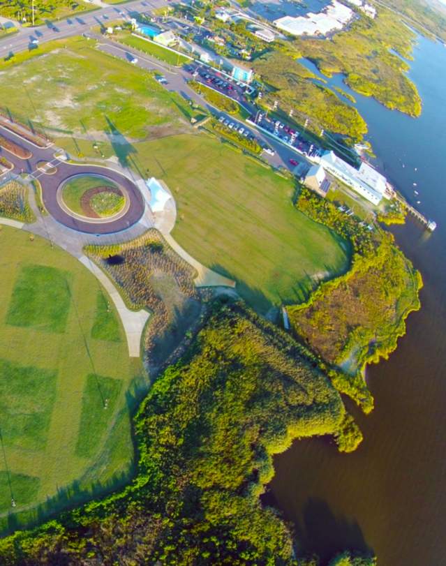 Soundside Event Site Aerial